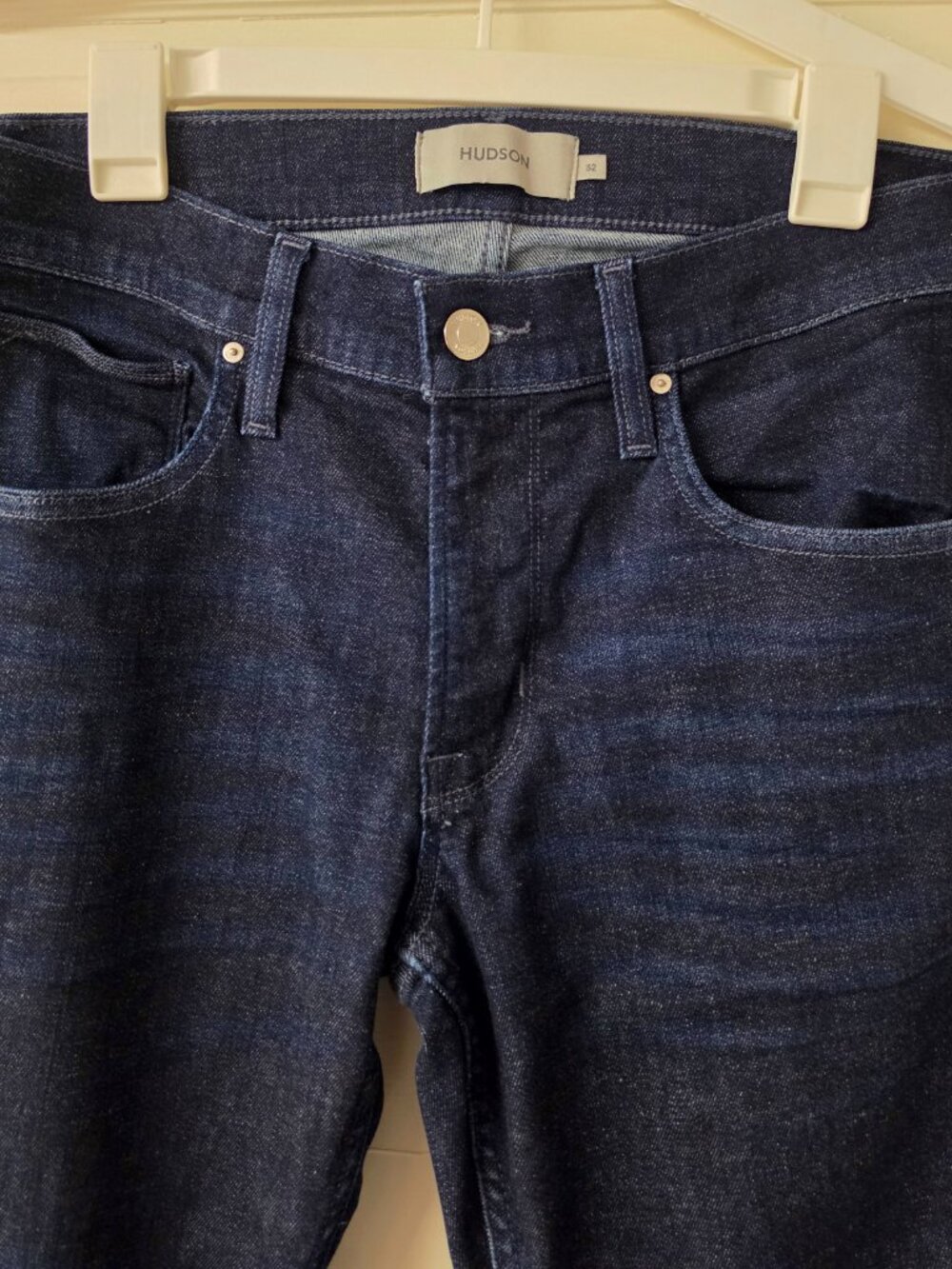 HUDSON Jeans in dark blue, slim straight fit, classic five pocket design